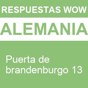 WOW Puerta de Brandenburgo 13