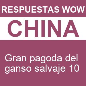 Words of Wonders Gran Pagoda del Ganso Salvaje 10 WOW Gran Pagoda del Ganso Salvaje 10
