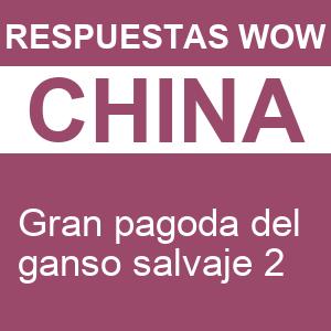 Words of Wonders Gran Pagoda del Ganso Salvaje 2 WOW Gran Pagoda del Ganso Salvaje 2