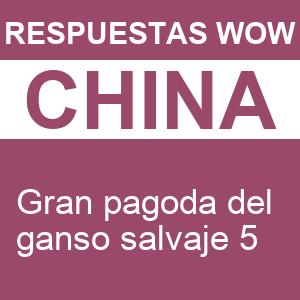 Words of Wonders Gran Pagoda del Ganso Salvaje 5 WOW Gran Pagoda del Ganso Salvaje 5