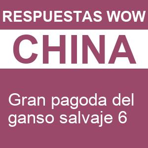 Words of Wonders Gran Pagoda del Ganso Salvaje 6 WOW Gran Pagoda del Ganso Salvaje 6