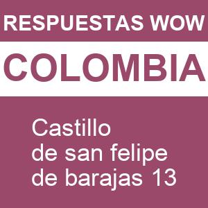 WOW Castillo de San Felipe de Barajas 13