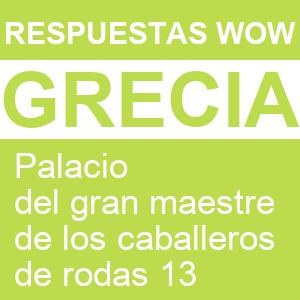 WOW Palacio del Gran Maestre de Los Caballeros de Rodas 13