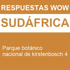 Words of Wonders Parque Botánico Nacional de Kirstenbosch 4 WOW Parque Botánico Nacional de Kirstenbosch 4
