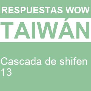 Words of Wonders Cascada de Shifen 13 WOW Cascada de Shifen 13
