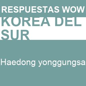WOW Korea del sur Haedong Yonggungsa