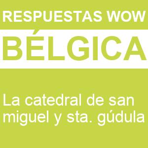 WOW Bélgica La Catedral de San Miguel Y Sta. Gúdula